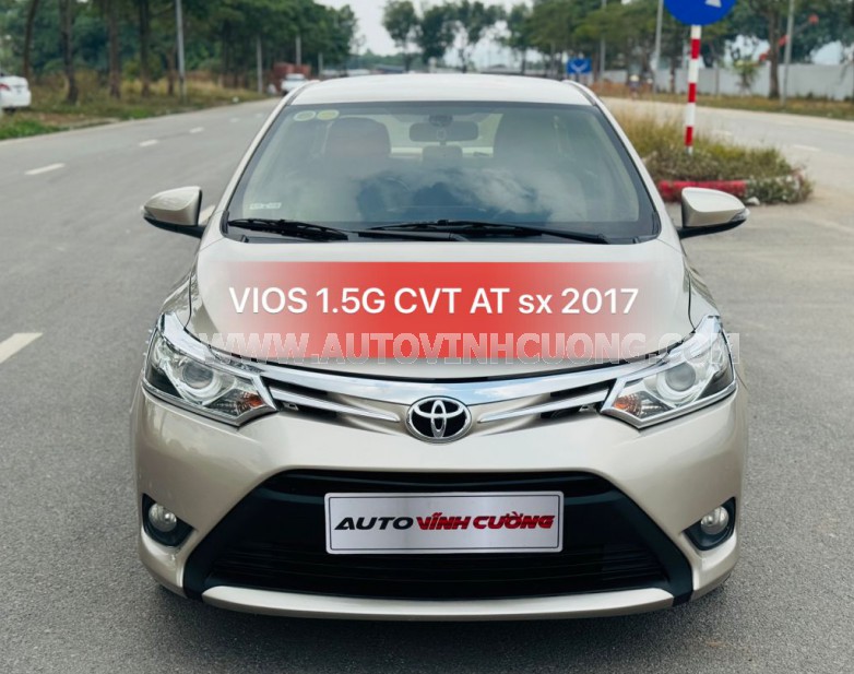 Xe Toyota Vios 1.5G 2017